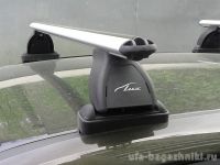 Багажник на крышу Hyundai i30, Lux, аэродинамические  дуги (53 мм)