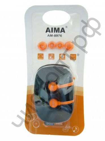 Наушники для МР3 AIMA 8976 наушники вакуум