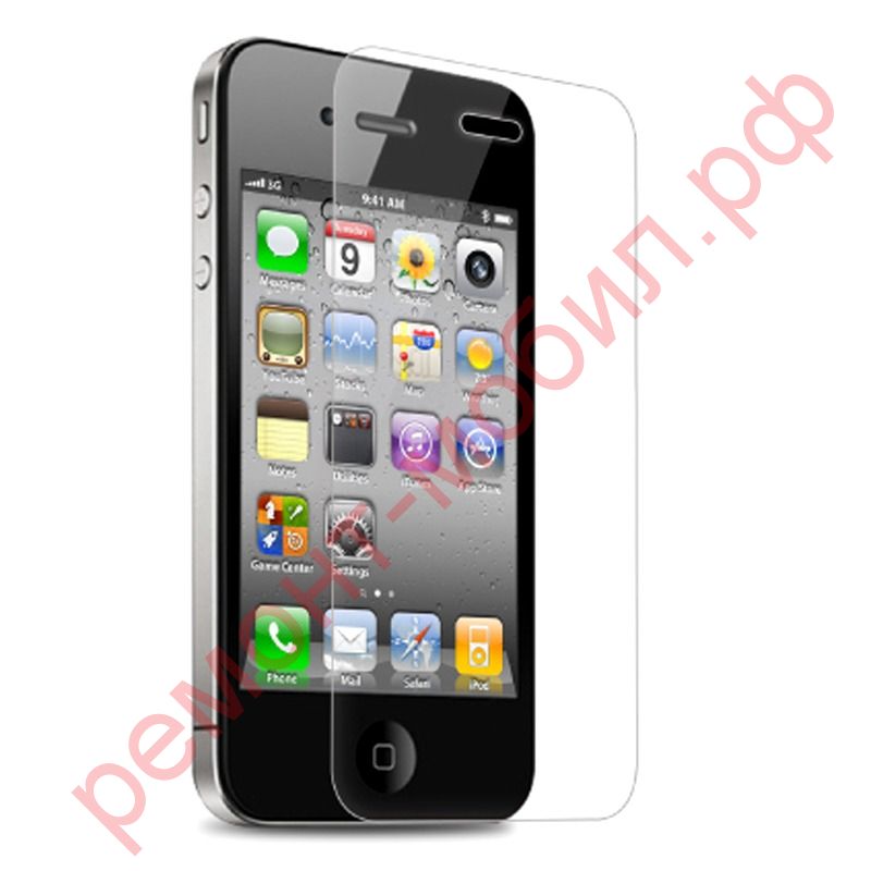 Защитное стекло для iPhone 4 / iPhone 4s