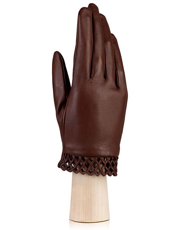 Женские перчатки с плетеной манжетой ELEGANZZA GR01-00014246