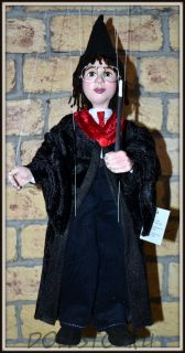 Чешская портретная кукла-марионетка Гарри Поттер - Harry Potter (Чехия, Praha, Hand Made, авторы  Ивета и Павел Новотные)