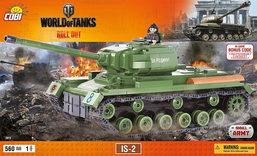 КОБИ World of Tanks - Танк ИС-2 COBI 3015