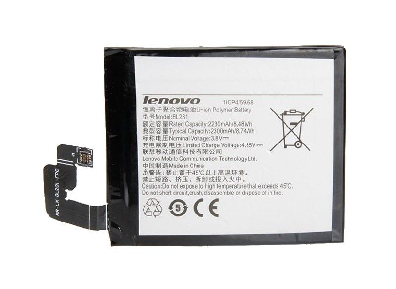 Аккумулятор Lenovo S90 Sisley/Vibe X2 (BL231) Оригинал