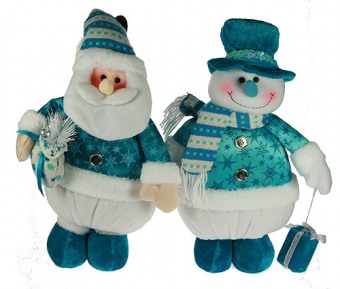 Дед Мороз и Снеговик - новогодние сувениры