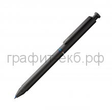 Ручка шариковая Lamy St tri pen Мультисистема черная карандаш + ручка шариковая синяя + ручка шариковая красная М55 746