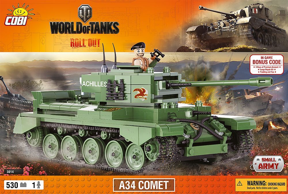 КОБИ  World of Tanks - танк A34 Comet COBI-3014
