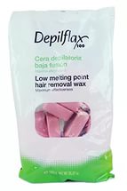 Горячий воск Розовый , "Depilflax" ,1 кг