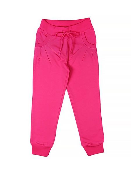 Розовые брюки для девочки Спортивная краса