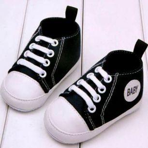 Обувь для кукол Кеды черные 11 см