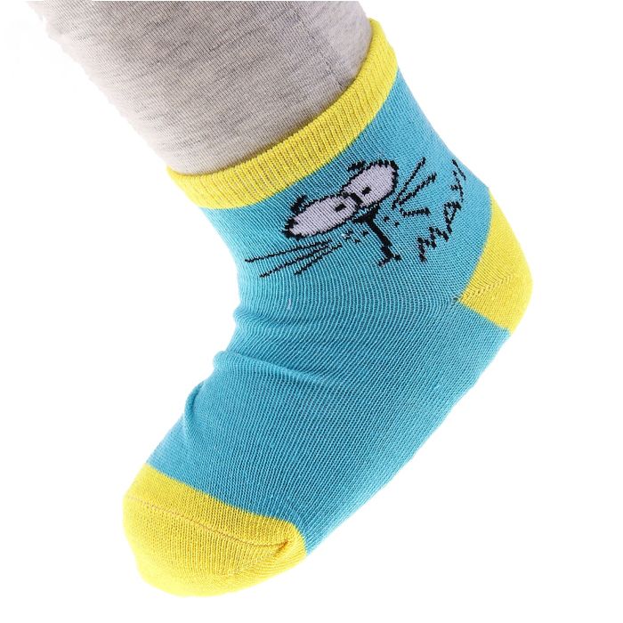 Голубые носки Мяу
