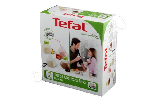 Набор бутылочек для питьевого йогурта Tefal (Тефаль) Multidelice 6 шт., XF102032