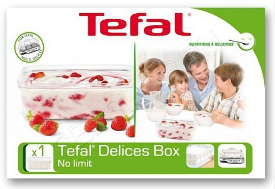 Kонтейнер для приготовления творога и йогурта для йогуртницы TEFAL (Тефаль). Артикул XF101032
