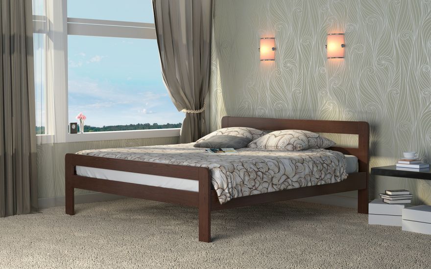 Кровать Кредо (массив ясеня) | DreamLine