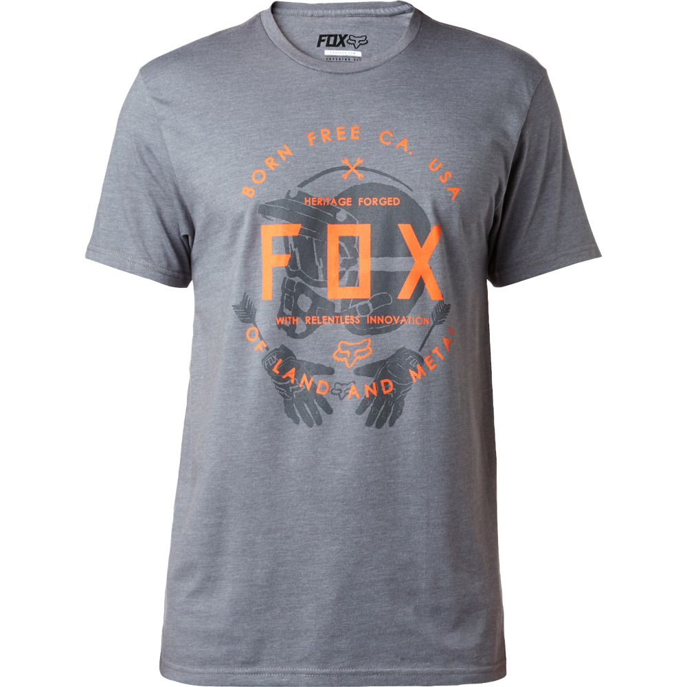 Fox Claw SS Tee Heather футболка, серая