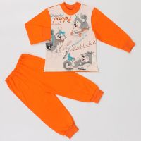 М319 Детская пижама оранжевая