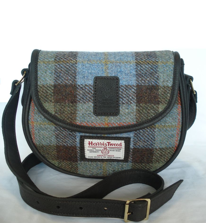 Шотландская дизайнерская сумка Harris Tweed (ручная работа)
