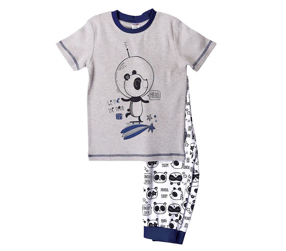 Пижама для мальчика Мишка-космонавт