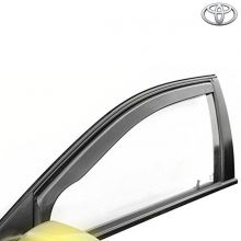 Дефлекторы Toyota IQ от 2009 3D для дверей вставные Heko (Польша) - 2 шт.