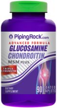 Глюкозамин, хондроитин, МСМ – плюс. (Glucosamine & Chondroitin with MSM)Усовершенствованная, в три раза более эффективная формула 90 кап (Аналог Артра МСМ)