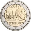 50 лет добровольной армии Люксембурга 2 евро Люксембург 2017