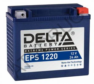 АКБ Delta EPS 1220 12V - 24 А/ч (YTX24HL-BS)