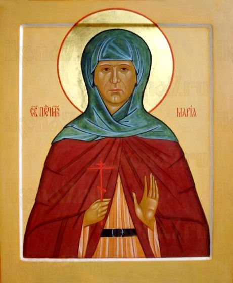 Икона Мария Грошева (рукописная)