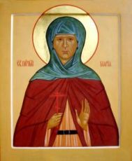 Икона Мария Грошева (рукописная)