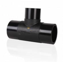 Тройник литой ПНД 140-140-140мм (SDR11, PE100) ROFITT