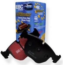 Колодки тормозные, EBC Ultimax Black Stuff, передние для 1.6л (120л.с.)