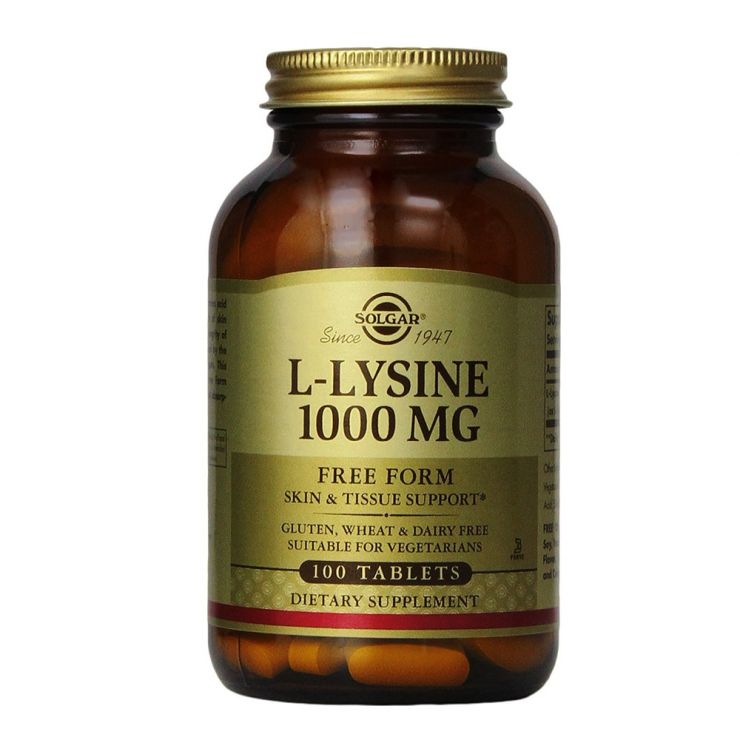 L-Лизин 1000 мг, 50-100 табл