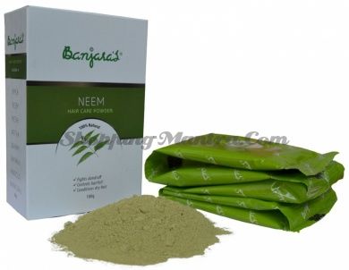 Порошок Ним лечебная маска для волос Банджарас | Banjara's Neem Powder