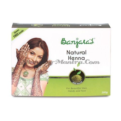 Натуральная хна для волос и мехенди Банджарас | Banjara's Natural Henna
