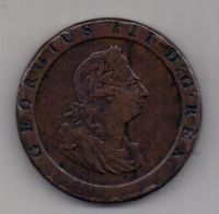 1 пенни 1797 г. Великобритания