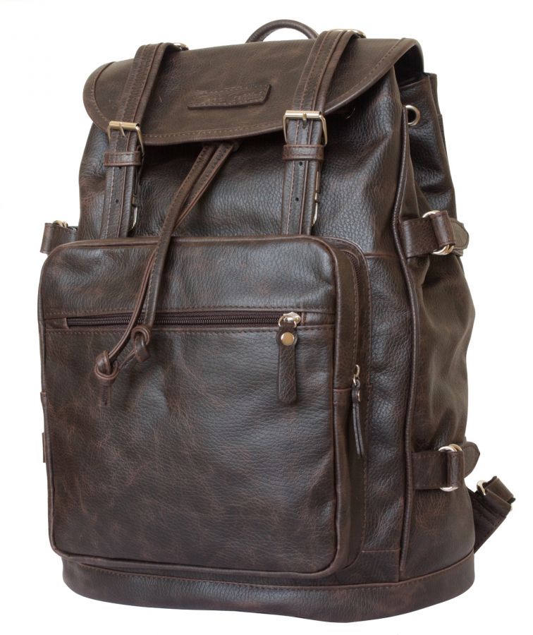 Кожаный рюкзак Carlo Gattini Volturno brown 3004-04
