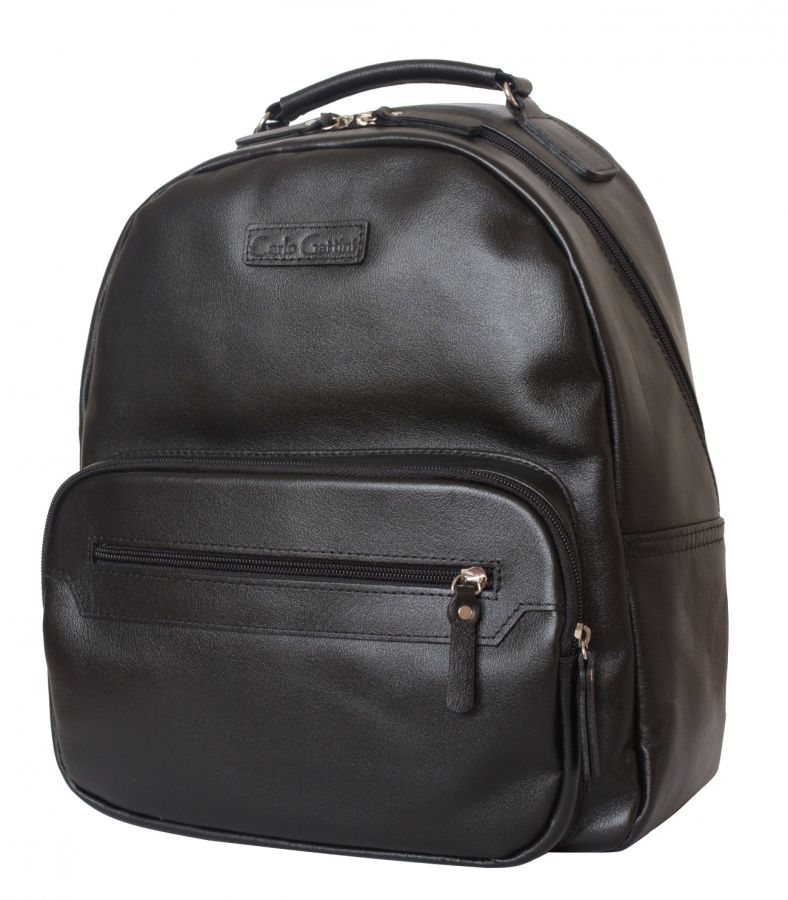 Кожаный рюкзак Carlo Gattini Ticino black 3010-01