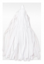 Гирлянда Тассел, белая, 3м, 10 листов