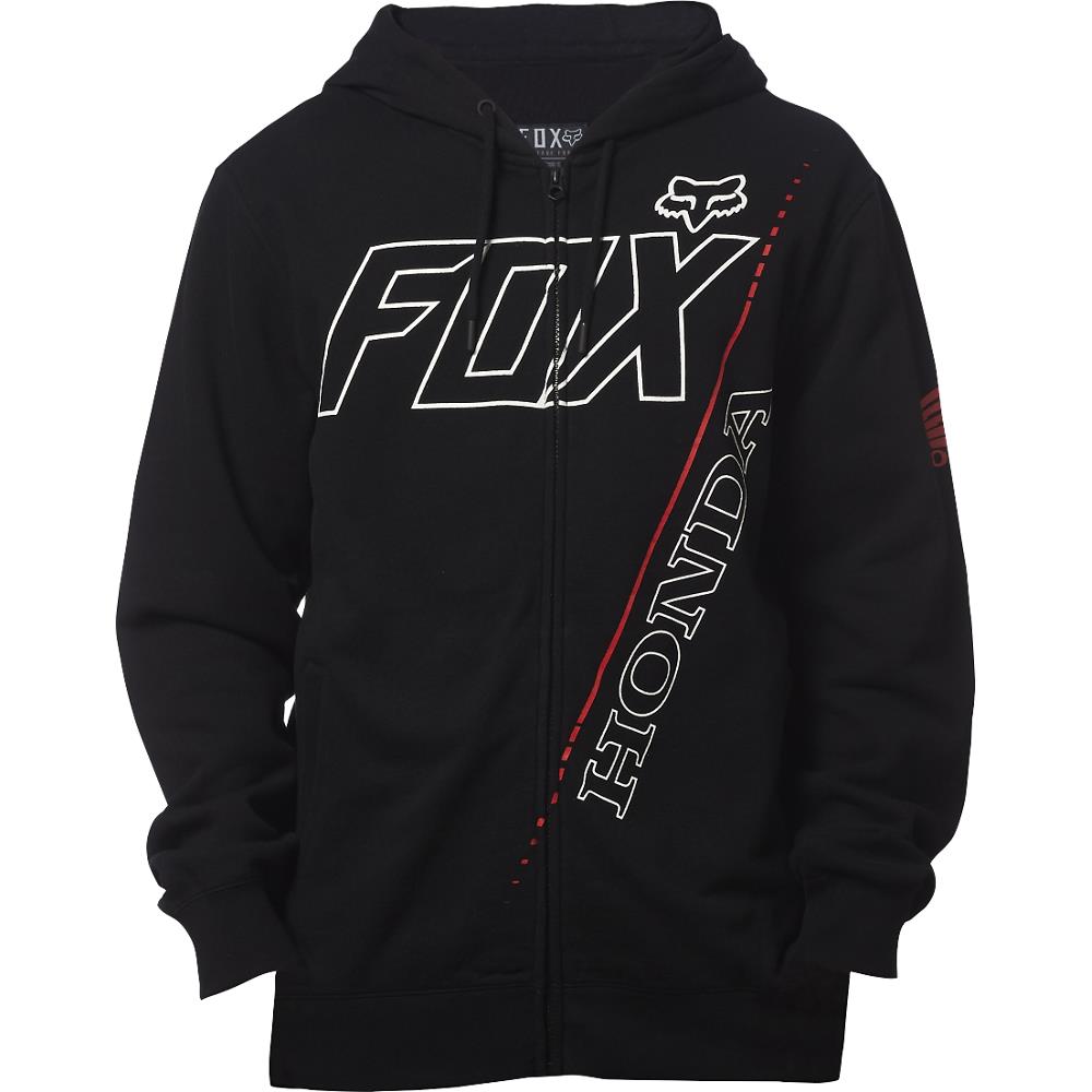 Fox Honda Zip Fleece толстовка, черная