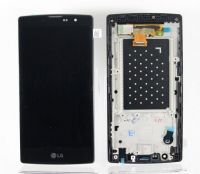 LCD (Дисплей) LG H502 Magna (в сборе с тачскрином) (в раме) (black) Оригинал