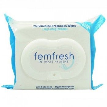 FEMFRESH - салфетки для интимной гигиены №25