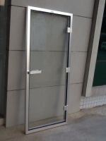 Дверь для хаммама Aquaviva 1890х690 (8мм) нерж. сталь
