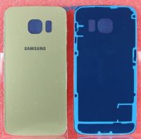 Задняя крышка Samsung G925F Galaxy S6 Edge (gold) Оригинал