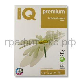 Бумага А4 IQ 160 г/м IQ Premium