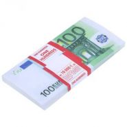 Ненастоящие деньги "Пачка 100 евро" (арт. 13550)