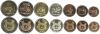 Ацтеки Набор монет 2013 (7 монет)