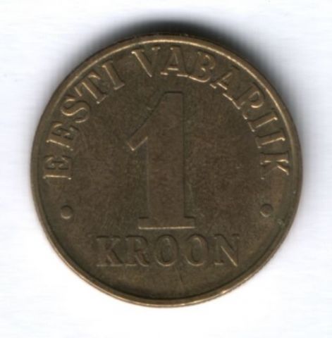 1 крона 2000 г. Эстония