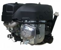 Бензиновый двухцилиндровый двигатель с ручным и электрическим стартером Zongshen ZS XP680FE 24 л.с. для садовых тракторов, райдеров, бурильных установок, аэросаней.