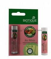 Отбеливающий бальзам для губ Биотик | Biotique Bio White Whitening Lip Balm