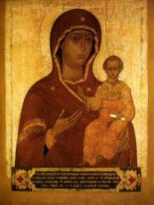 Смоленская икона Божией Матери (копия старинной)