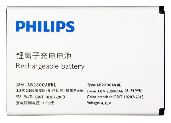 Аккумулятор Philips S396 (AB2300AWML) Оригинал