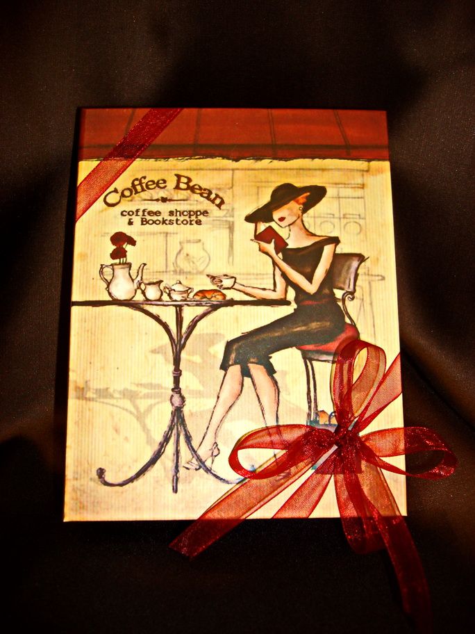 Дамское чтиво - Кофейная книга  - подарочный набор с кофе